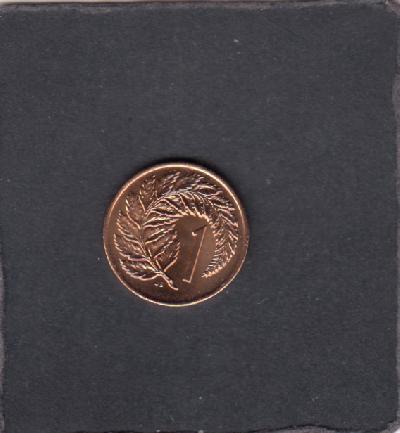 Beschrijving: 1 Cent  FERN LEAF  